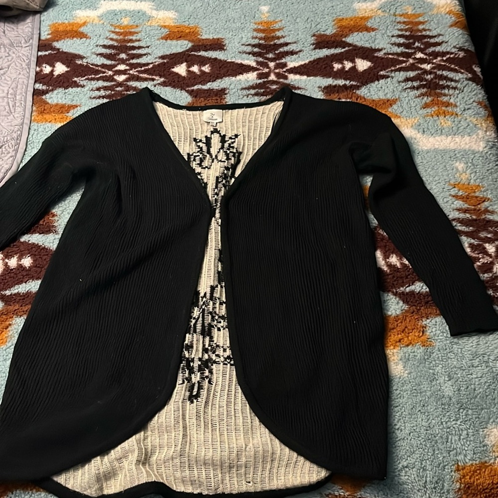 Hot & Delicious black sweater